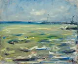 Enzo Pregno, Laguna, oil on canvas