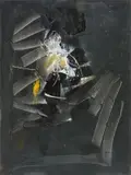 Piero Ruggeri, Figura 1, oil on canvas