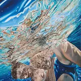 Paolo Terdich, Acqua 43, 2019, oil on canvas