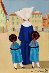 Monachina by Rodolfo Marma, 1976, oil on canvas board, offered Nov 2025