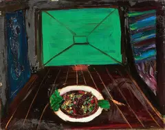 Natura morta by Bruno Cassinari, oil on canvas, offered Nov 2025