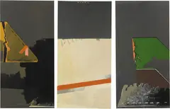 Fabrizio Plessi, Paesaggio artificiale, 1965, oil on canvas