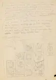 Atanasio Soldati, Composizioni, 1949, pencil and inchiostro on paper