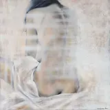 Claudia Nardi, Nudo, oil on canvas