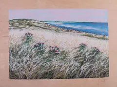 Franco Azzinari, Campagna e mare, 2000, screenprint a colori on compensato