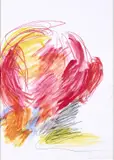 Donatella Scalesse, Senza titolo, 1998, mixed media on paper