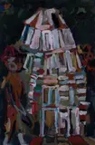 Silvio Loffredo, Battistero, 1978, oil on panel