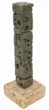 Adamo Modesto, 14 sc 2k, Scultura in gres con base in pietra