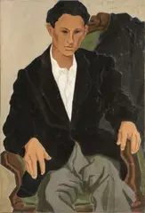 Cesare Peverelli, Ritratto maschile, 1943, oil on canvas