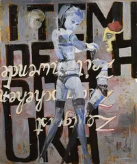 Dormice, Zeitgeist, 2003, oil on canvas