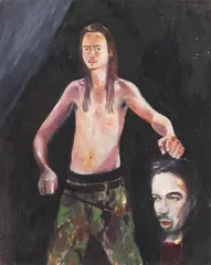 Double self by Dormice, 2004, oil on canvas, offered Jul 2025
