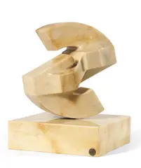 Giò Pomodoro, Sole, Scultura in marmo