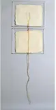 Robert Rauschenberg, «Page 4» e «Pages and Fuses», 1974, paper a mano and canapa