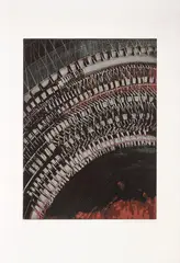 Senza titolo by Arnaldo Pomodoro, 1964, screenprint, offered May 2025