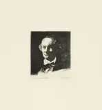 Edouard Manet, Charles Baudelaire, etching