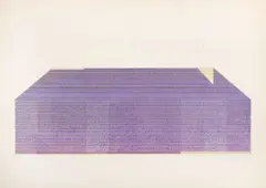 Rodolfo Aricò, Senza titolo, lithograph a colori