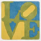 Spring Love, 2006 by Robert Indiana, Tappeto, offered May 2025