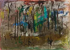 Bosco by Dino Caponi, 1958, oil on canvas, offered May 2025