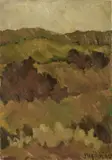 Paolo Magri Tilli, Autunno, 1966, oil on panel