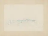 Ernesto Treccani, Shangai, il nuovo quartiere operaio, matite on paper applicata on paper