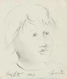 Giacomo Manzù, Ritratto del figlio Mileto