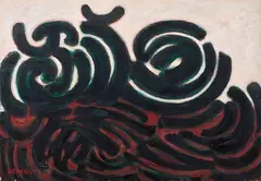 Robert Helman, Senza titolo, oil on canvas