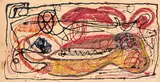 Giuseppe Allosia, Senza titolo, 1950, mixed media on paper