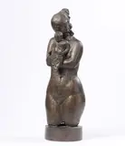 Richard Hess, Maternità, scultura in bronze