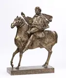 Luciano Minguzzi, Dalla V Porta del Duomo di Milano: Frate a cavallo