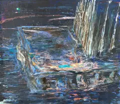 Senza titolo by Andrea Gotti, 2002, oil on canvas, offered May 2025