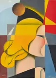 Osvaldo Peruzzi, Vivy, 1933, oil on compensato