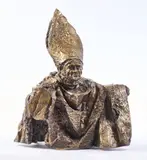 Luciano Minguzzi, Papa Wojtyla, scultura in bronze