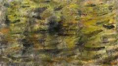 Gino Meloni, Paesaggio autunnale, 1956, oil on canvas