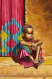 Elvira Sirio, Aspettando, 2011, oil on canvas