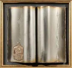 Libro by Piergiorgio Colombara, 2003, Acciaio, offered May 2025