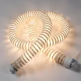 Livio Castiglioni, Lampada da tavolo o da parete “Boalum”, Termoplastica rinforzata con anelli in metallo e resina