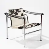 Le Corbusier, Sedia "B301", Tubolare in acciaio