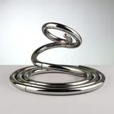 Ron Arad, Lampada da tavolo snodabile “Pizzakobra”, 2007, Alluminio e acciaio cromato