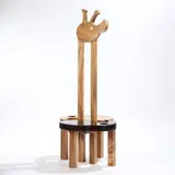 Federica Grattapaglia, Seduta-scultura in legno, Cm 178x85 ø