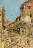 Mario Borgiotti, Devastazioni sul Ponte Vecchio