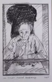 Mario Cresci, Ugo Mulas, Marcel Duchamp 1965, 2006, stampa True Black Fine Art Giclée on paper cotone montata on alluminio