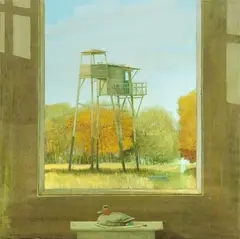 L'altana di "Cecco by Alessandro Tofanelli, 2000, oil on canvas, offered Apr 2021
