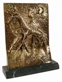 La nascita degli animali by Salvador Dalí, 1978, Scultura in argento galvanico dorato, offered Apr 2021