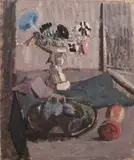 Natura morta by Giovanna Nascimbene Tallone, 1947, oil on canvas, offered Apr 2021