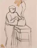 Ottone Rosai, Intagliatore