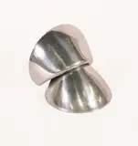 Giacomo Benevelli, Liason, 1974, Scultura in alluminio