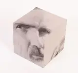 Roberto Pupi, Cubofotografia, 1999, stampa fotografica on cubo di legno