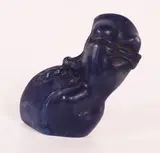 Lydia Silvestri, Donna blu, 1989, Scultura in pietra