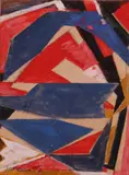 Joseph Jarema, Senza titolo, 1957, tempera on paper