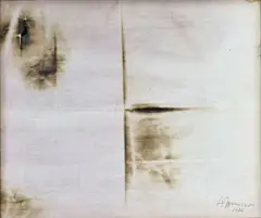 Armando Marrocco, Senza titolo, 1975, mixed media on canvas